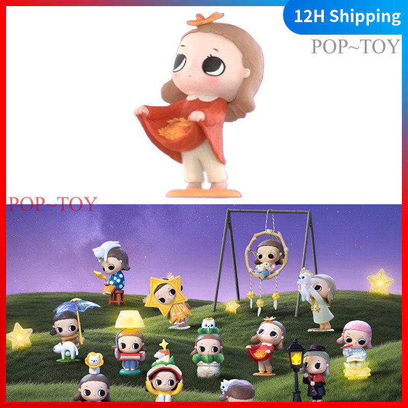 POPMART Nyota we are all stars series Figures pop mart nyota v4 blind box collectible figurine decor