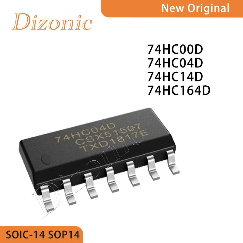 5 chiếc 74HC00D 74HC04D 74HC14D 74HC164D logic cổng sop chip ic