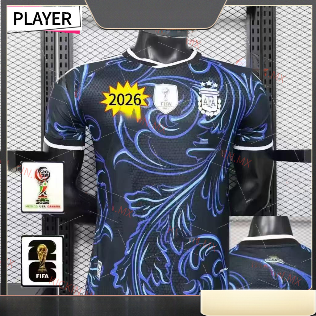 2025-202626 Phiên bản cầu thủ sân khách Argentina chất lượng cao Redbull Jersey