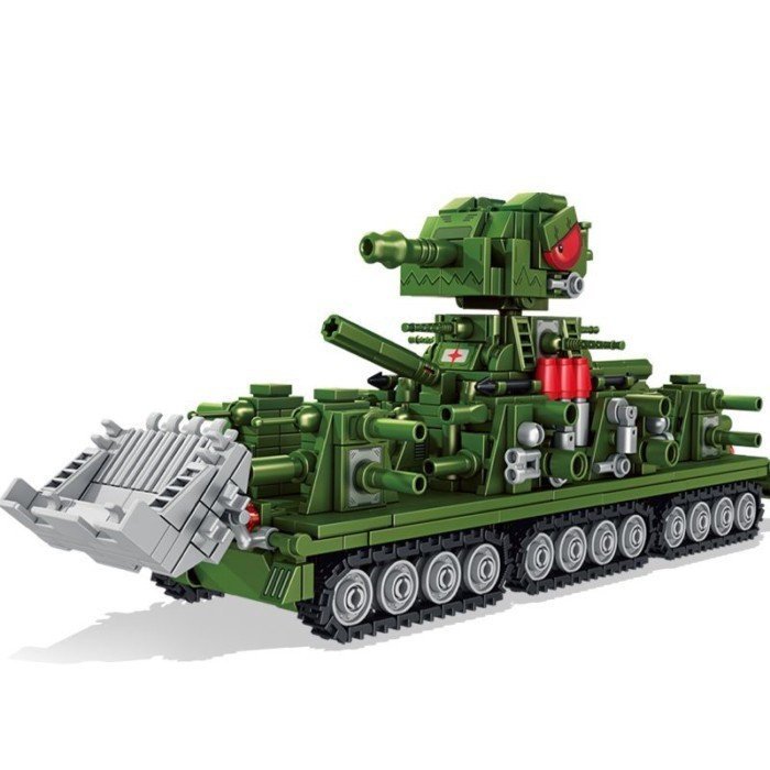 KV44 lắp ráp các khối xây dựng đồ chơi giáo dục