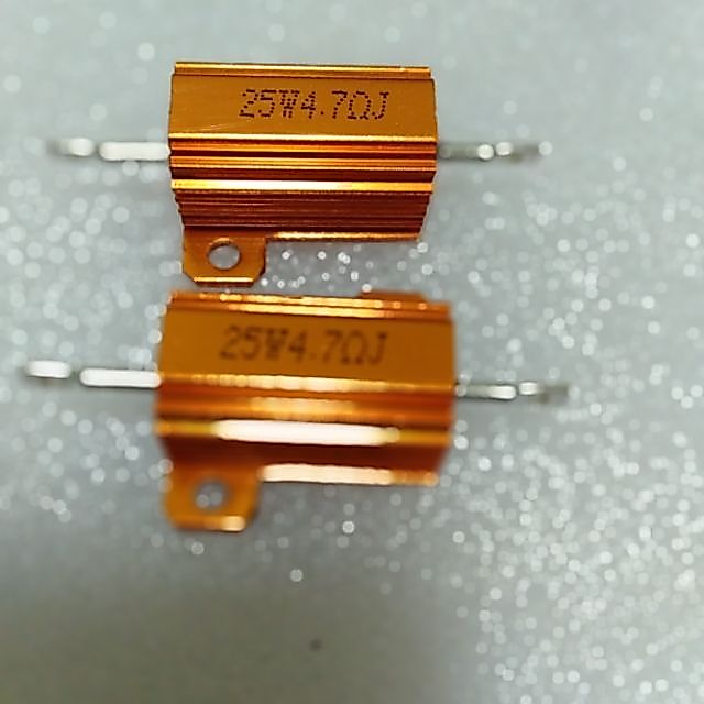Điện trở nhôm 4.7om 25w combo2