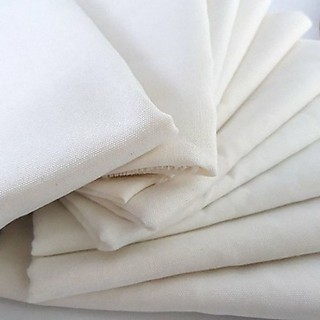 Vải canvas phin trắng , vải bố canvas trắng kem giá sỉ