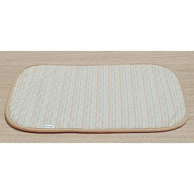 Gối chống bẹt đầu cho bé sơ sinh Vietmat size 25x40cm mềm êm, hút mồ hôi đầu, thoáng mát, chống thấm