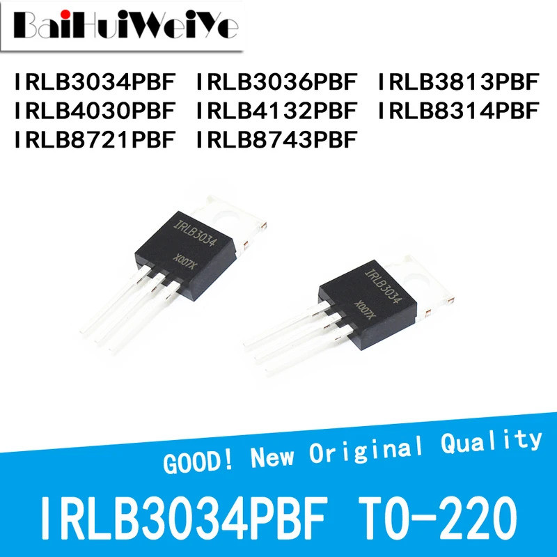 5 Chiếc IRLB3034PBF IRLB30306PBF IRLB3813PBF IRLB4030PBF IRLB4132PBF IRLB8314PBF IRLB8711PBF IRLB874
