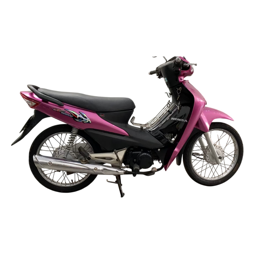 [LẺ MÓN] Dàn áo Wave Alpha 100 2006 2007 2008 tím chính hãng, Bộ áo màu Wave A100 2006 - 2016