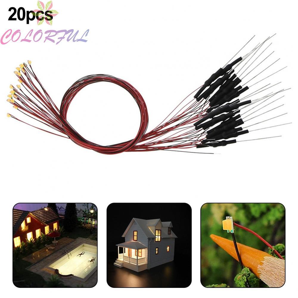 Golden White SMD Led Lamp Cm Pre Wired SMD LED V V Viewing Angle Anode