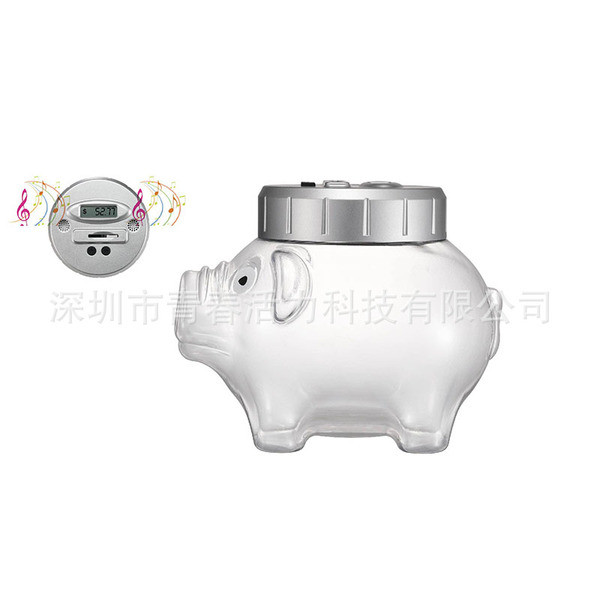 Đếm giọng nói Piggy Bank 2.2L Big Piggy Bank Dollar Voice Piggy Bank Full of Voice Piggy Bank