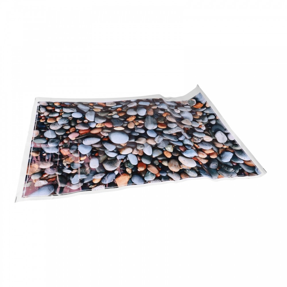 [DOLLDOLL-VN]3D Stone Floor / Wall Sticker Removable Mural Vinyl Art Living Room Decors PVC
