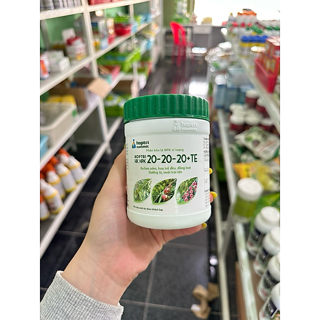Hợp Trí HK NPK 20-20-20+TE - Hũ 250gr