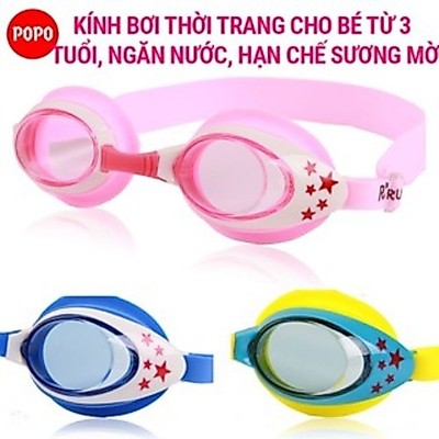 Kính bơi trẻ em thời trang hiện đại STAR chống tia UV cho bé 3-13 tuổi POPO