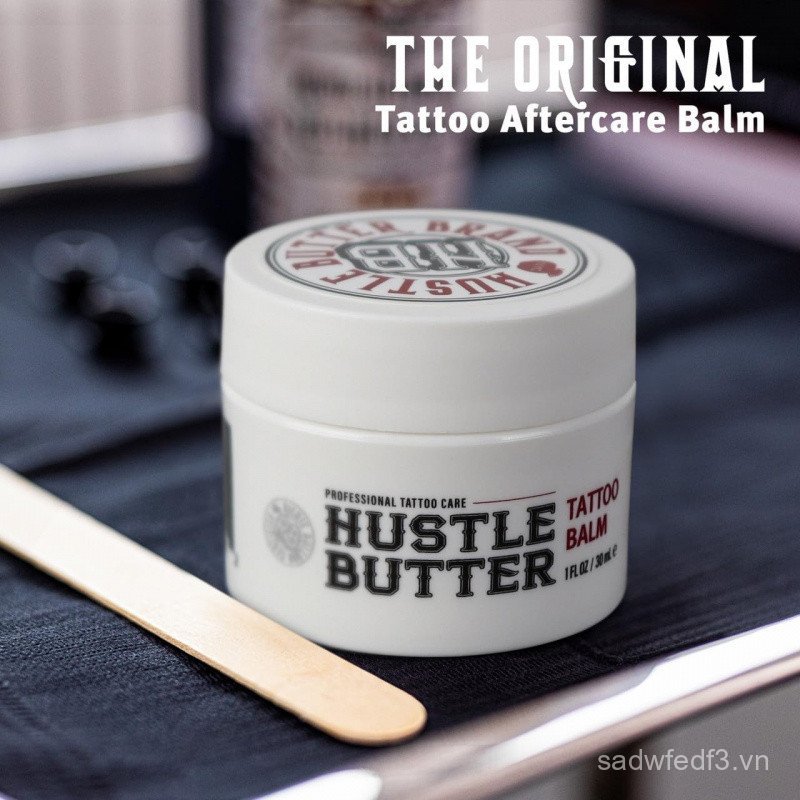 Hustle Butter Deluxe – Bơ xăm cho quá trình xăm trước, trong và sau – Bôi trơn và dưỡng ẩm – Thay th