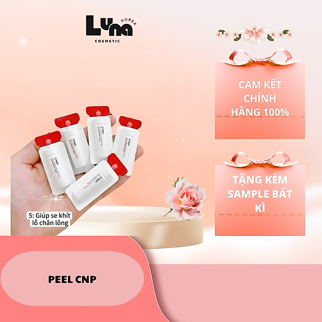 [Tặng kèm sample bất kỳ] Peel Da CNP Laboratory Invisible Peeling Booster