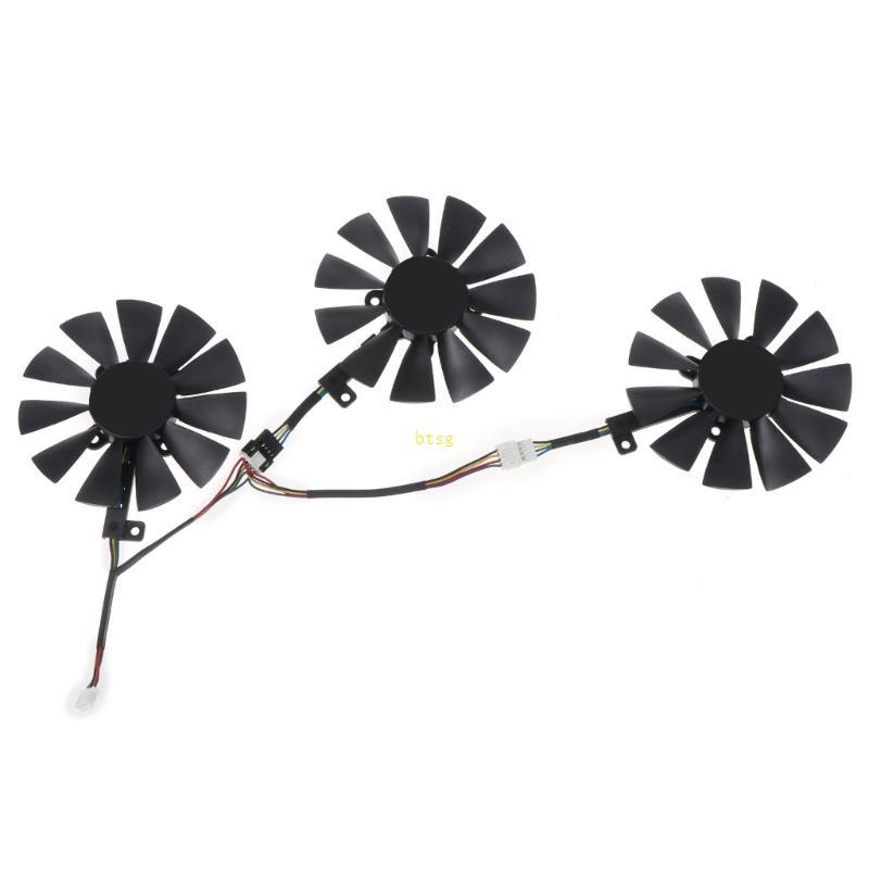 Btsg Thiết Bị Thông Gió 87mm PLD09210S12HH Quạt VGA Cho STRIX GTX 1080 980Ti 1060 1070 Card Đồ Họa Q