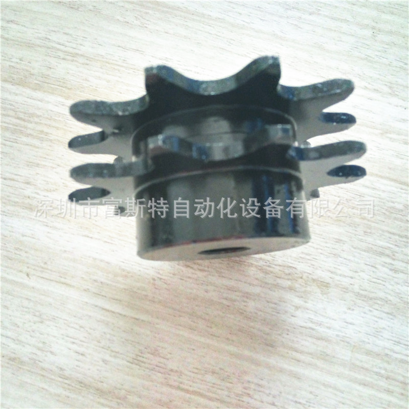 Cung cấp bánh xe xích tốc độ 2,5 lần P25.4 10 răng với xích tốc độ đôi BS25-C208A