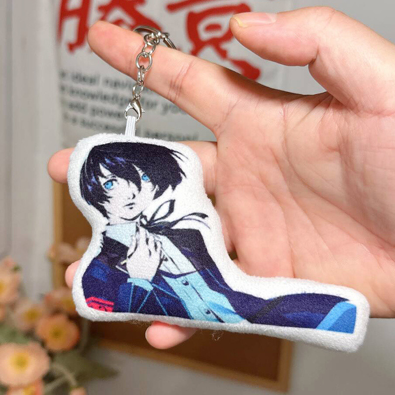 Persona Yuki Makoto Móc Khóa Mặt Dây Chuyền Giọng Nói Biểu Tượng Cảm Xúc Gói Xung Quanh Âm Thanh Búp