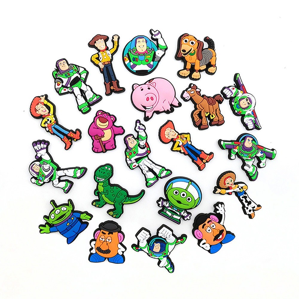 20 Chiếc Hoạt Hình Buzz Lightyear Crocs Charms Set Phụ Kiện Giày DIY Dễ Thương Cho Trẻ Em Người Lớn
