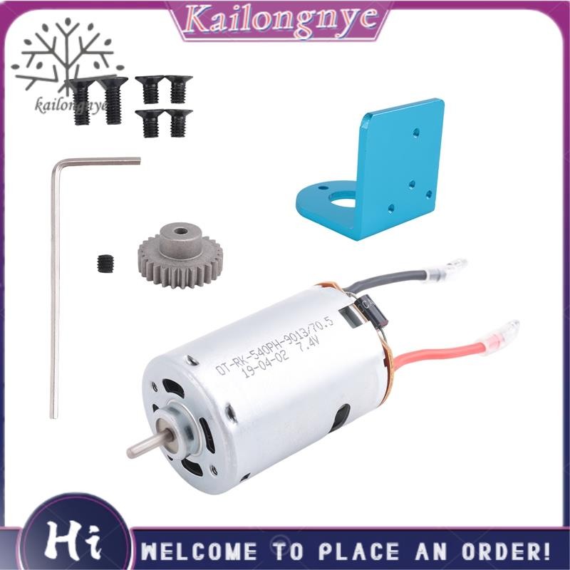 540 Động Cơ Chải Có Đế Gắn Cho A959-B A959B A969-B A979-B K929-B 1 / 18 RC Xe Nâng Cấp Phần Phụ Kiện