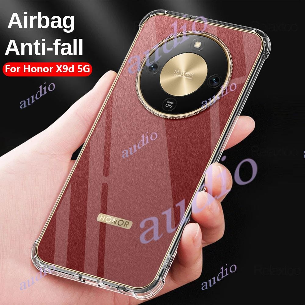 Honor X9d 5G Ốp điện thoại TPU mềm chống rơi bốn góc chống sốc cho HONOR X9d X9D HonorX9d 5G 2025 Si