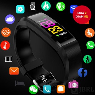 [Giảm giá 9.9] 115PLUS Đồng hồ thông minh toàn màn hình cảm ứng chống nước dành cho nam nữ Đồng hồ thông minh Điện tử theo dõi thể thao Thiết bị đeo IOS và Android Đồng hồ nhắc nhở điện thoại Bluetooth