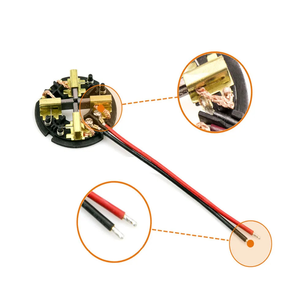 M12 M18 Giá đỡ bàn chải carbon Cờ lê điện Giá đỡ bàn chải carbon cho phụ kiện máy khoan búa AEG Milw