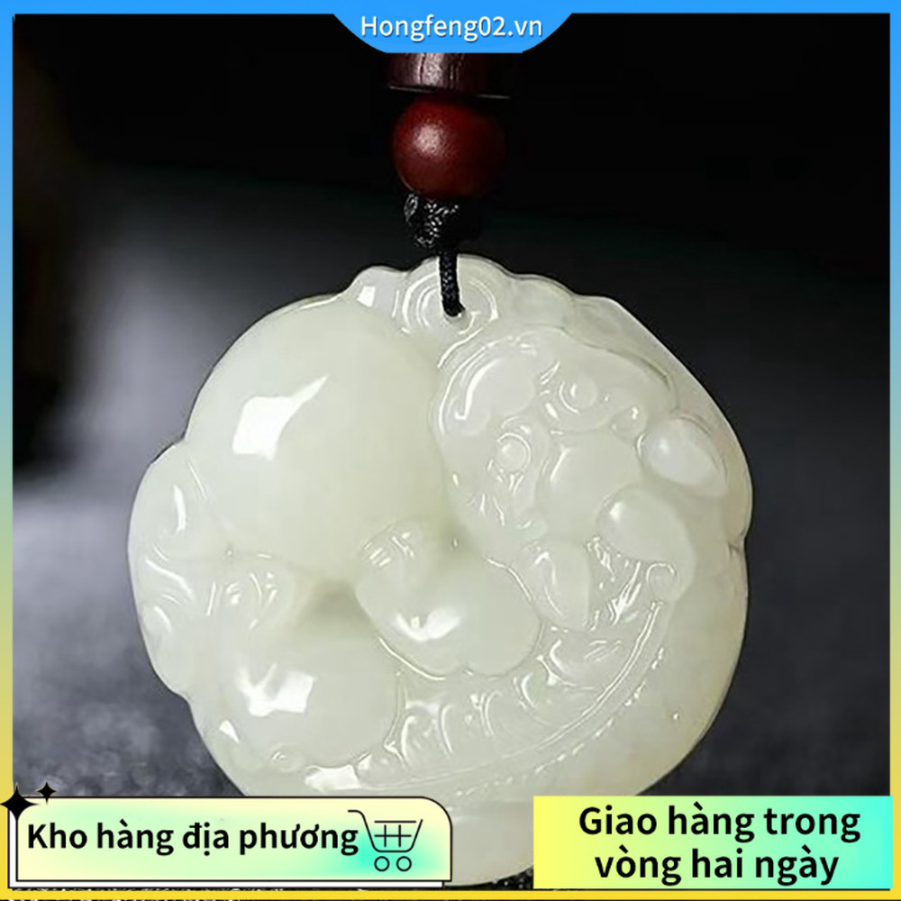 Vòng cổ Pixiu ngọc Hetian - Phụ kiện thời trang cao cấp