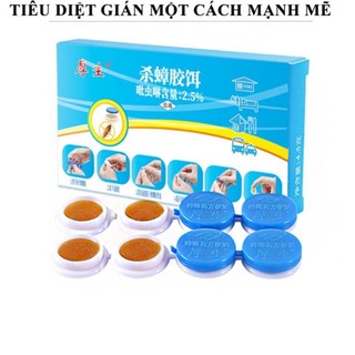   siêu diệt gián  Vỉ 8 Viên Diệt Gián Hiệu Quả An Toàn Sử Dụng Dễ Dàng 