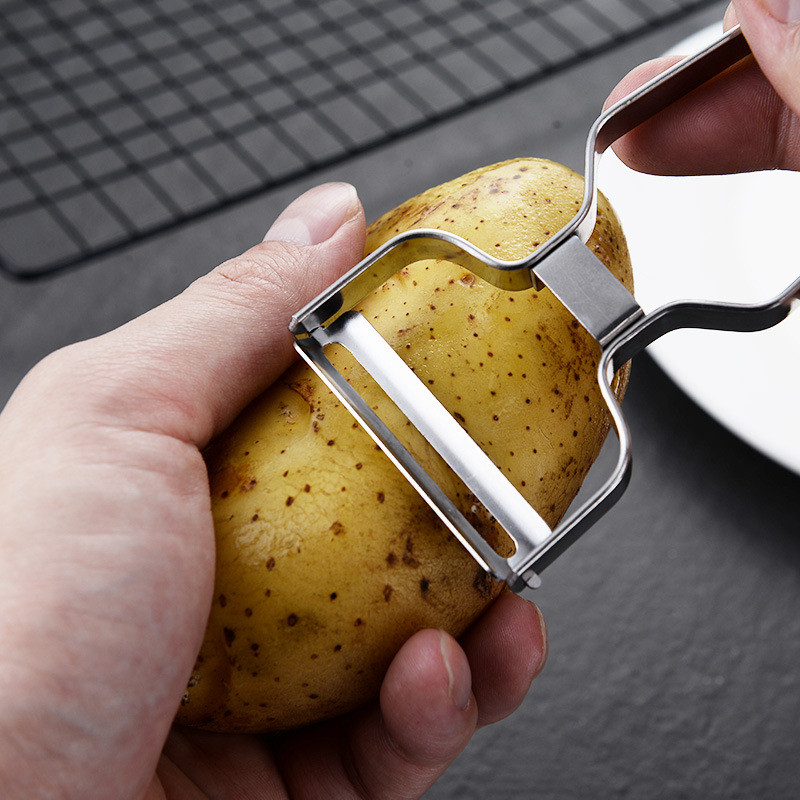 Nhà bếp Máy bào bằng thép không gỉ Peeling Melon Planer Peeling Planer Loofah Planer Peeling Planer 