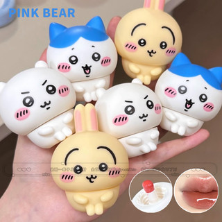PINK BEAR Son Bóng CHIIKAWA Son Môi Nhẫn Lâu Dưỡng Ẩm Khó Phai Màu