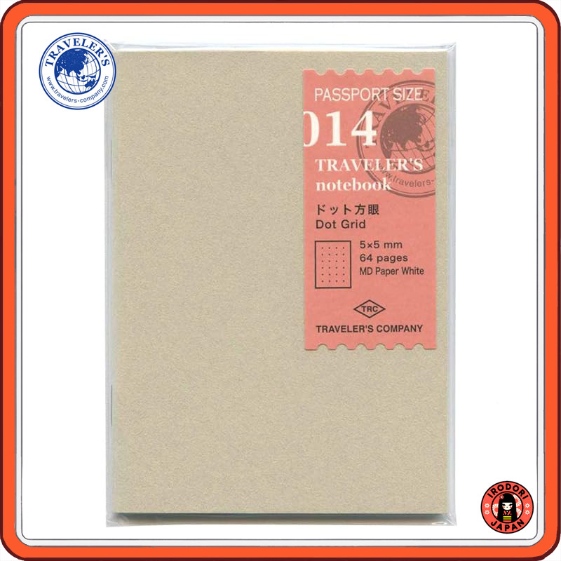 Traveler's Notebook Passport Size Refill [Dot Grid] 14405