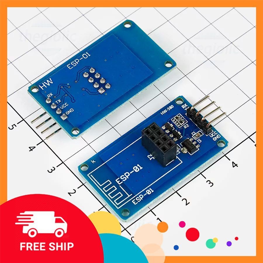 ESP-01 Đế Ra Chân Giao Tiếp UART ESP8266