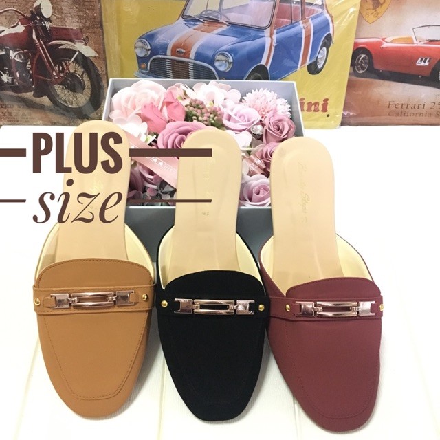 YC2 Prettyfeet SURIA Plus Size Slip On Shoes Woman - Kasut Perempuan Plus Size (Hàng có sẵn)