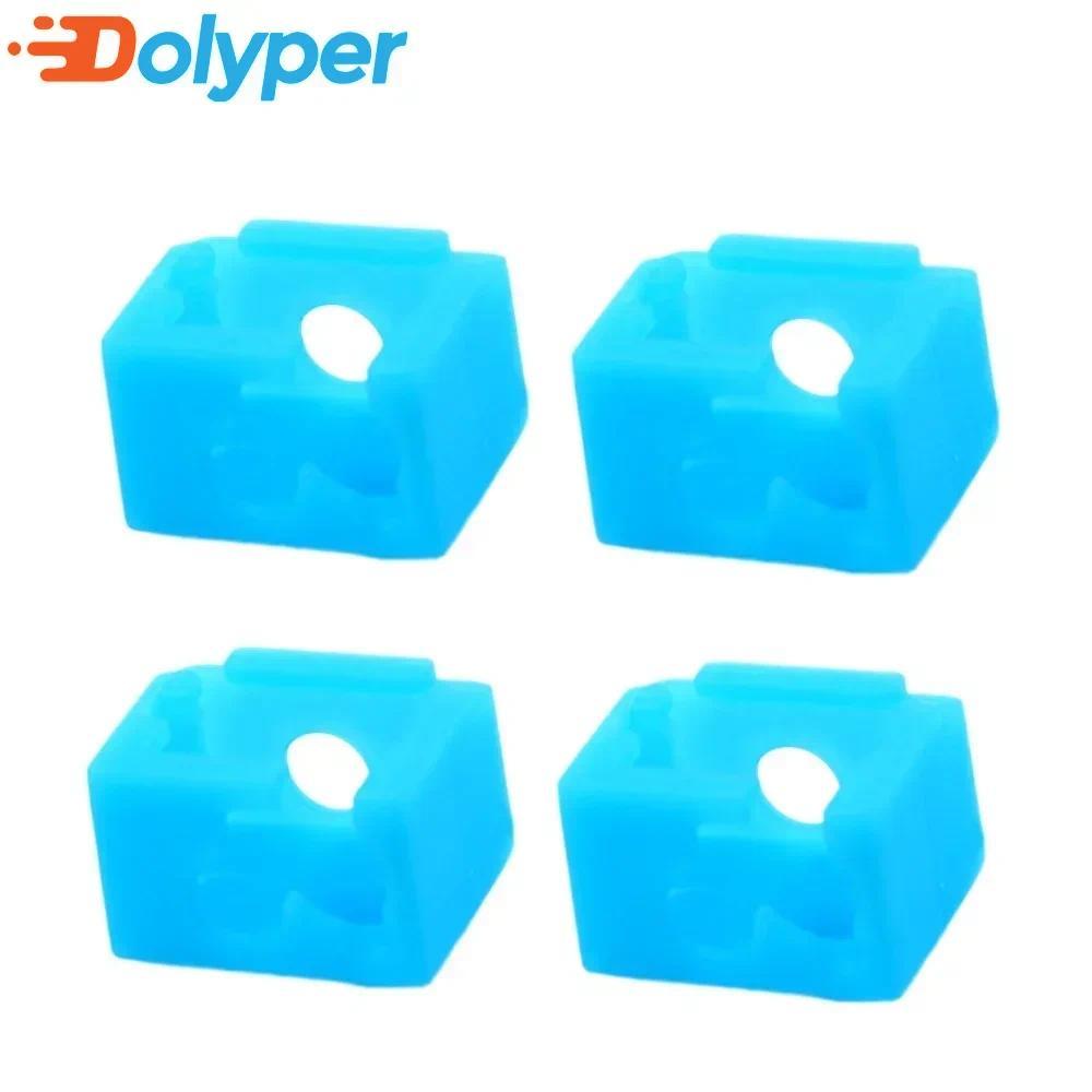 Dolyper 5 / 10 Chiếc 3D Máy In Nóng Khối Silicon, E3D V6 Tất Silicon Cho Nhân Bản E3D V6 Hotend Máy 