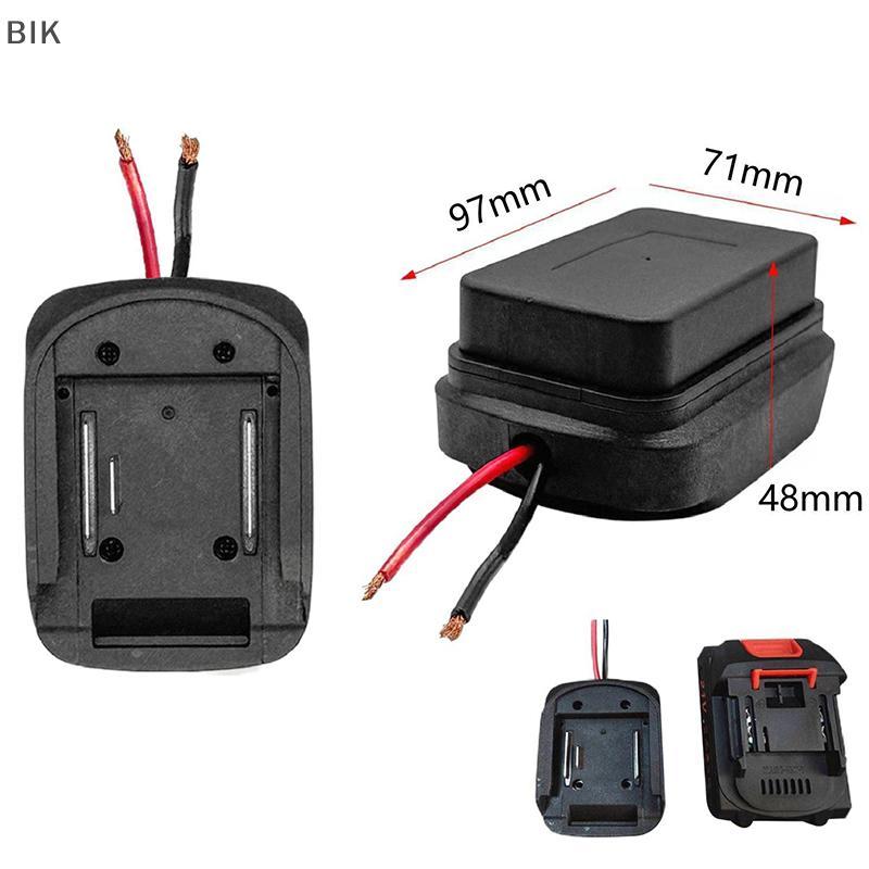 Lam cho Makita 18V/21V Li-ion BATTERY Adapter DIY pin cáp nối đầu ra Adapter bl1830 bl1840 BL1850 HV