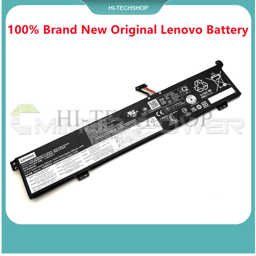 ⭐ [ZIN] PIN Laptop Lenovo IdeaPad Gaming 3 3i 3-15ARH05 15IMH05 L19D3PF4 L19L3PF3 L19M3PF7 Battery