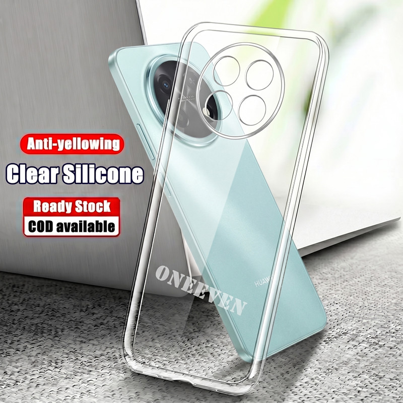 Dành Cho Huawei Nova 15 Max CHZ-LX1 Slim Soft Clear Silicon Cao Su Chống Trầy Xước CP Jelly Case Pha