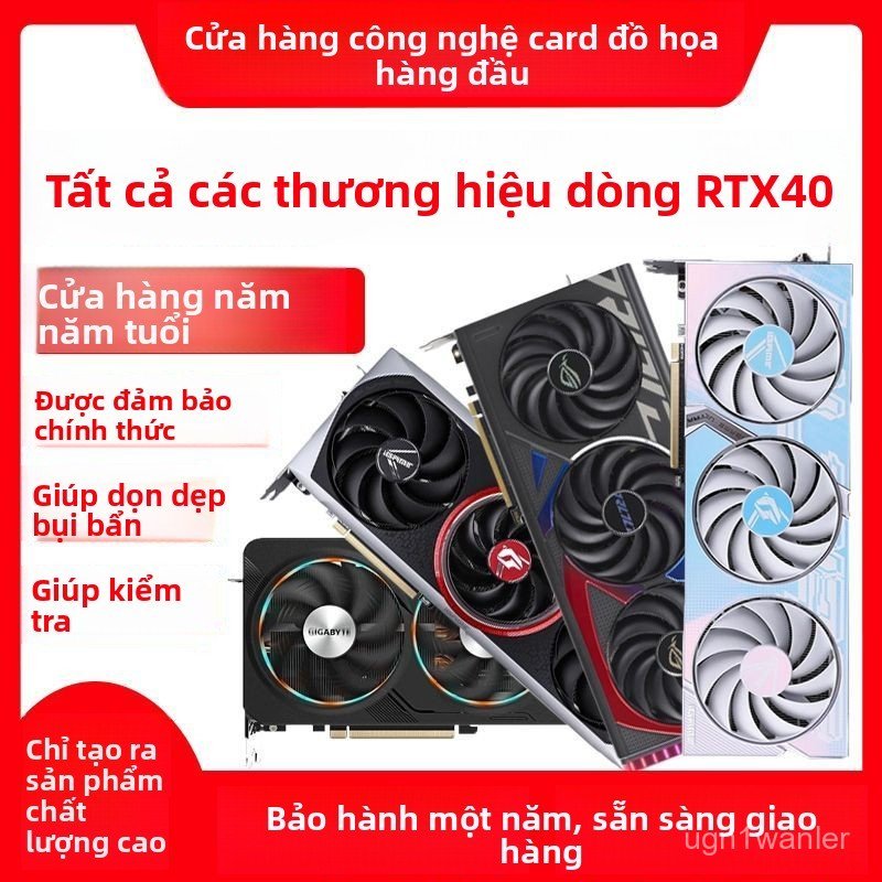 Card màn hình rời Asus RTX 4060 8G 4070 rtx 4080 super vga pc gaming chơi game nặng đồ họa cao cấp g