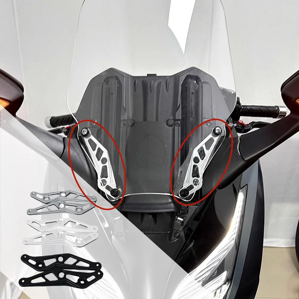 Xe Máy Kính Chắn Gió Giá Đỡ Kính Chắn Gió Điều Chỉnh Cho Xe Honda Forza350 Forza125 Forza 350 125 NS