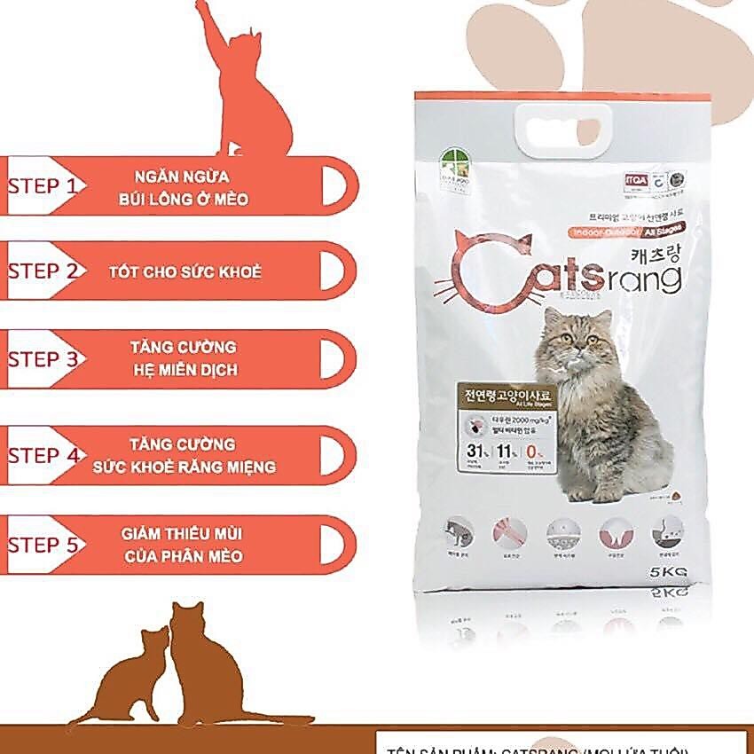 Thức ăn mèo Catsrang Hàn Quốc 5kg