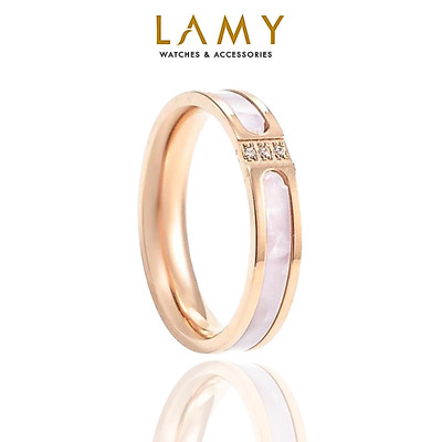 Nhẫn Nam LAMY Band Nirvana Ring Rose Gold 8021