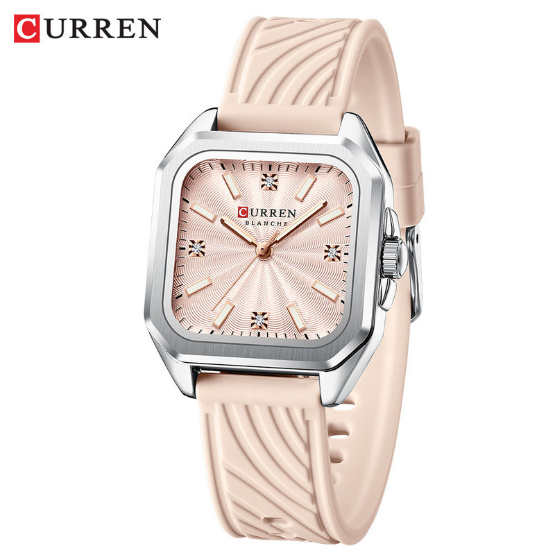 Đồng hồ nữ CURREN CURREN 9113 Đơn giản dành cho nữ Mặt số nhỏ Đồng hồ đeo tay thạch anh Băng chống t