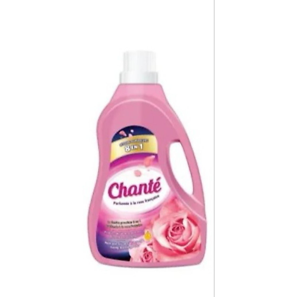 combo 2 chai nước giặt chanté hương nước hoa 8trong1  3.1kg
