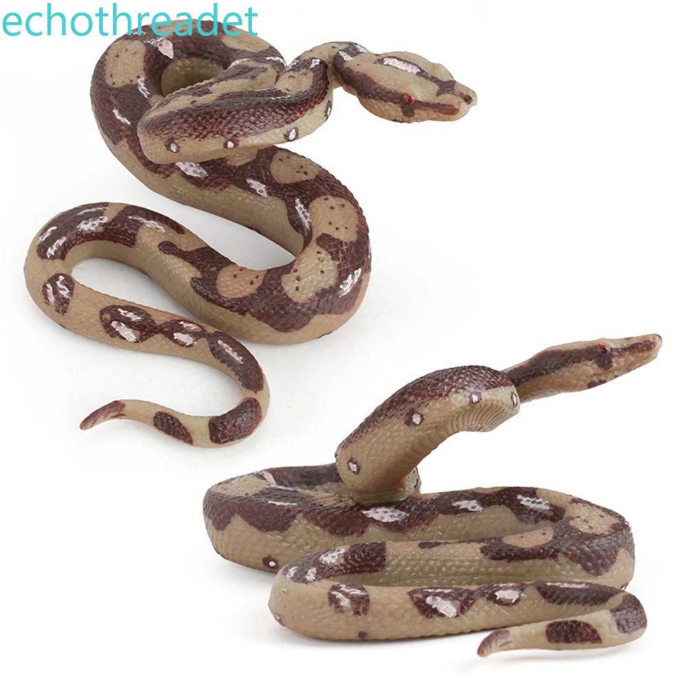 WELON Mô phỏng Python Bộ sưu tập đồ chơi trẻ em Quà tặng Mô hình động vật rắn thực tế Mô hình Python