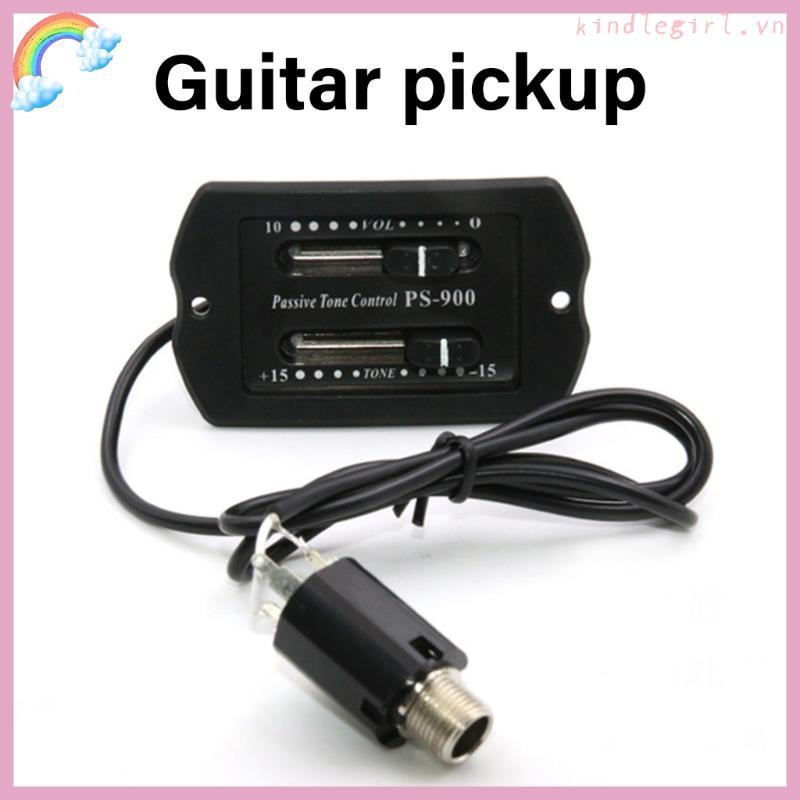 KING Acoustic Guitar Pickup 2 Band EQ Acoustic Guitar Preamp Acoustic Guitar Preamp