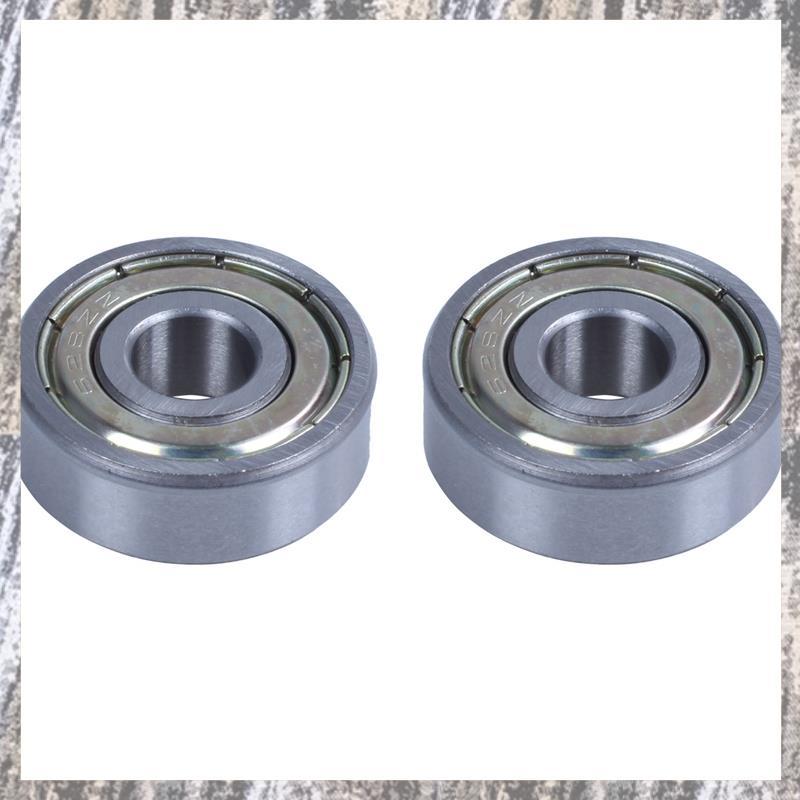 [Z F L U] 2 Chiếc 8 x 24 x 8mm Kim Loại Che Chắn Rãnh Sâu Thu Nhỏ Vòng Bi Kim Loại 628Z
