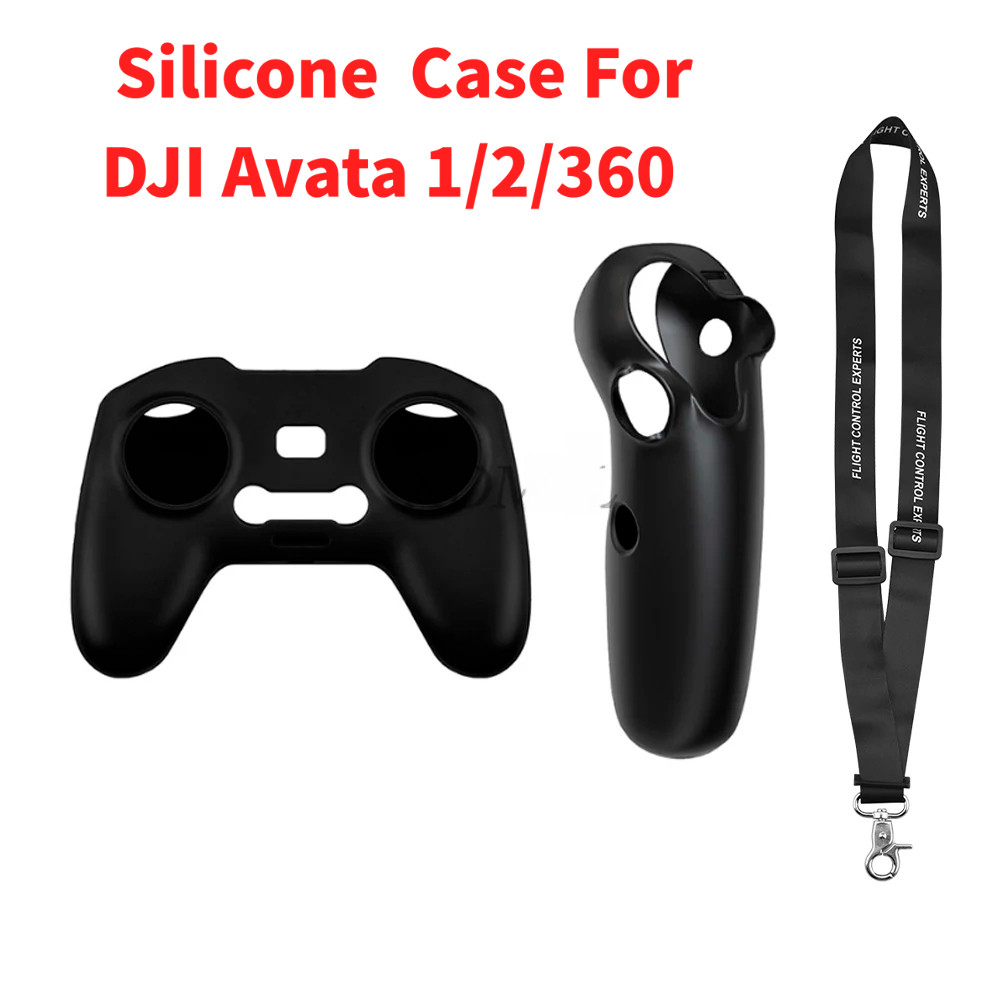 Ốp Silicon BRDRC Cho DJI Avata 1 / 2 / 360 Motion 3 FPV Điều Khiển Từ Xa Tay Cầm 3 / 2 Chống Bụi Chố