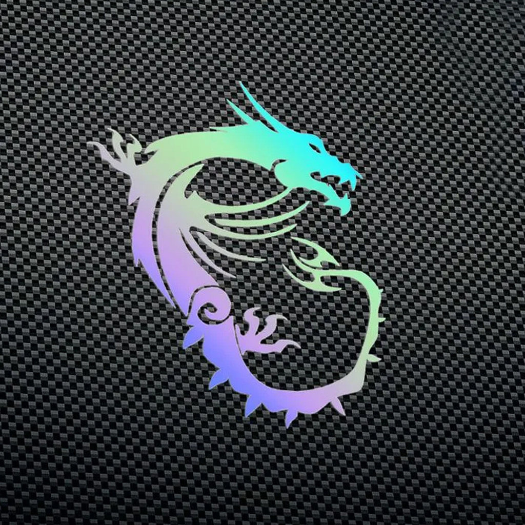 Msi Dragon msi Laser Sticker Dragon Shield Nhãn Trang Trí Laptop Điện Thoại Di Động Chơi Game Chống 