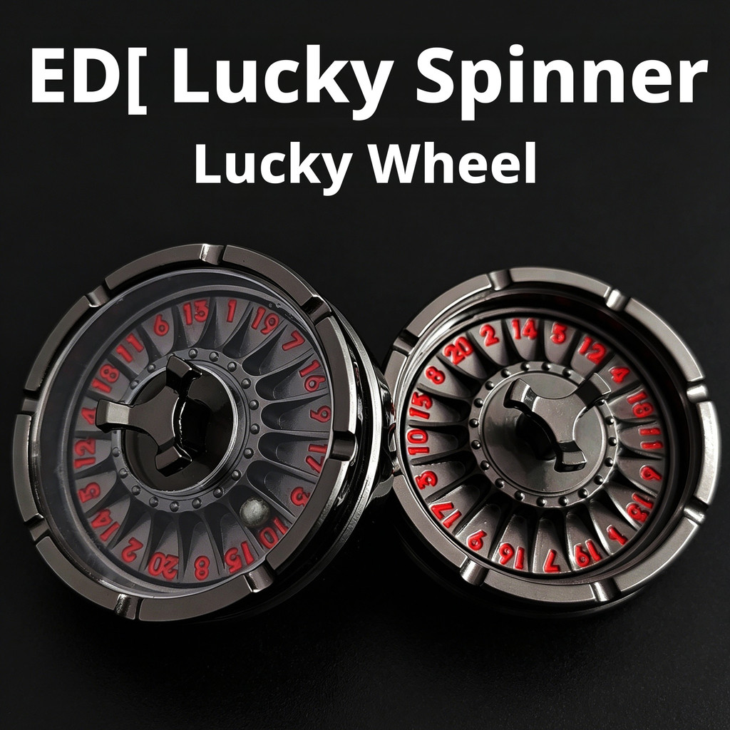 EDC Kim Loại Lucky Roulette Lòng Bàn Chuột Quyết Định Để Bàn Roulette Linkage Fidget Spinner Đồ Chơi