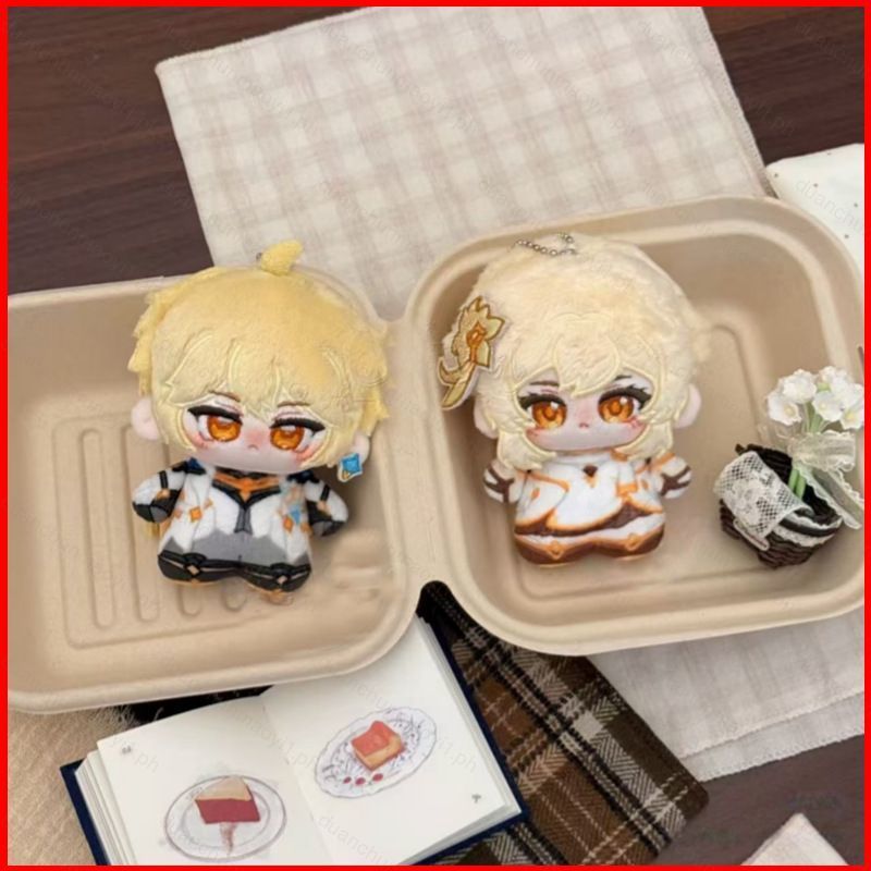 DC1 Genshin Tác Động Aether Lumine Plushie Anime Merch Dễ Thương Sang Trọng Túi Búp Bê Bông Quyến Rũ