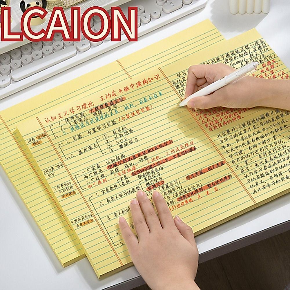 Sổ tay LCAION 50 tờ A3, Giấy dự thảo kế hoạch tư duy A3, Học sinh dày có thể xé được Viết giấy tờ ph
