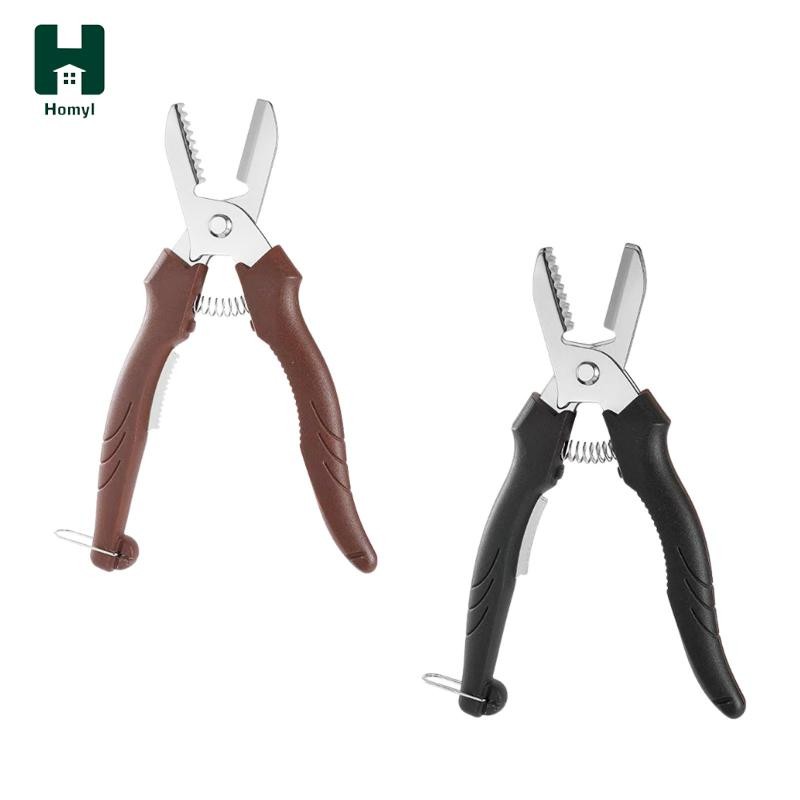 Homyl Millet Kéo Đai Ốc Cracker để rang Chọn Hạt dẻ Đa Năng Mở Kẹp Peeler Protable Cutter Tool Mille